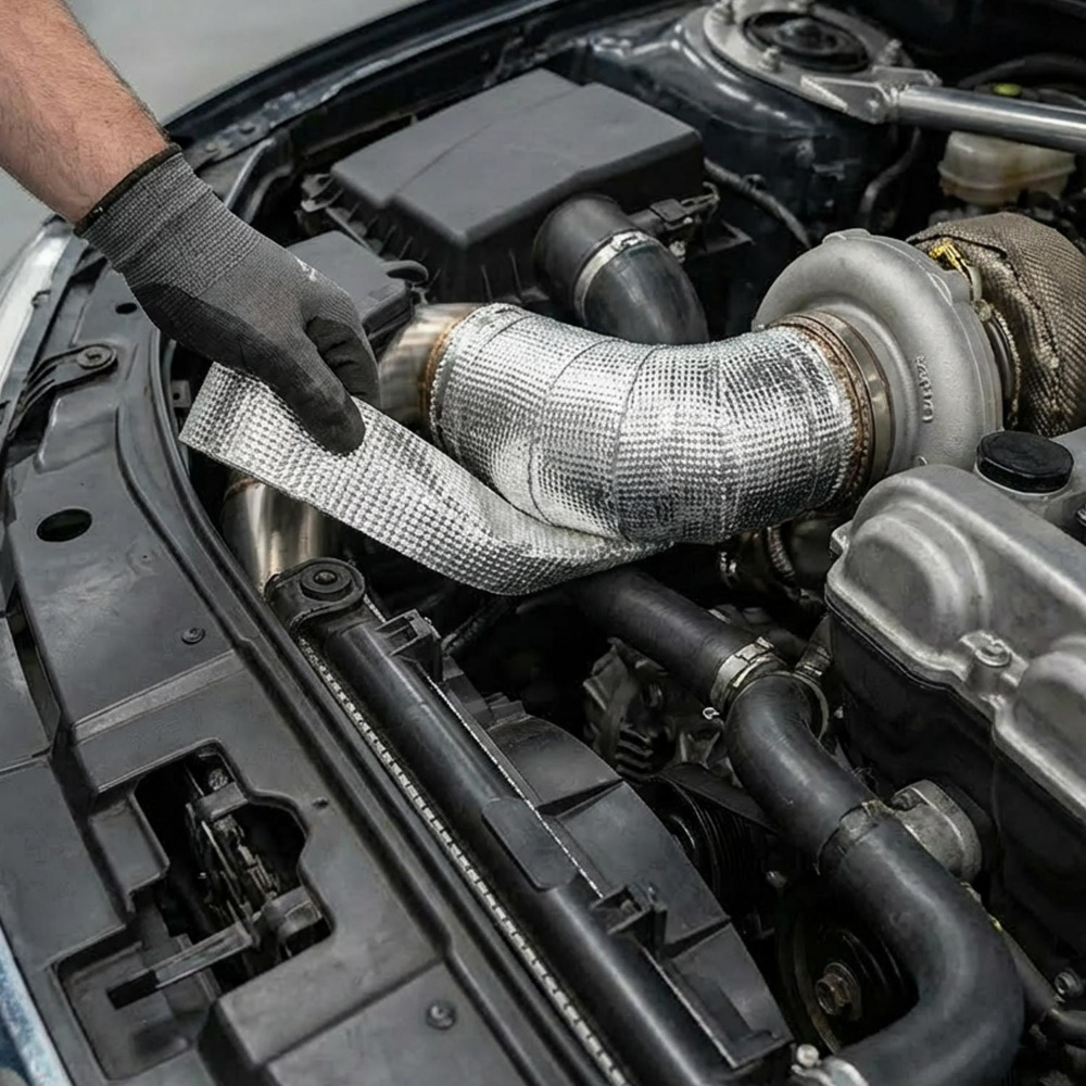 5M Exhaust Header Wrap Tape 20 - Exhaust Wrap Titanium review and price