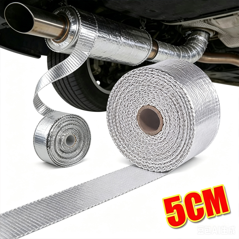 Car Exhaust Pipe Insulation Ta - Exhaust Wrap Titanium review and price