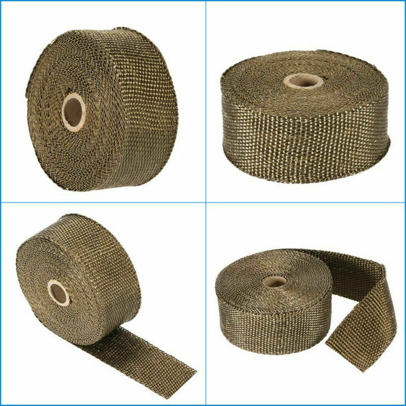10M Motorcycle Exhaust Systems - Exhaust Wrap Titanium review and price